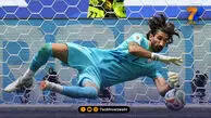 علیرضا بیرانوند در چارچوب دروازه تیم منتخب جام جهانی!