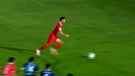 گل اول پرسپولیس به گل گهر توسط علی علیپور