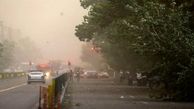 ببینید; لحظات هولناک طوفان و بارندگی شدید در تهران