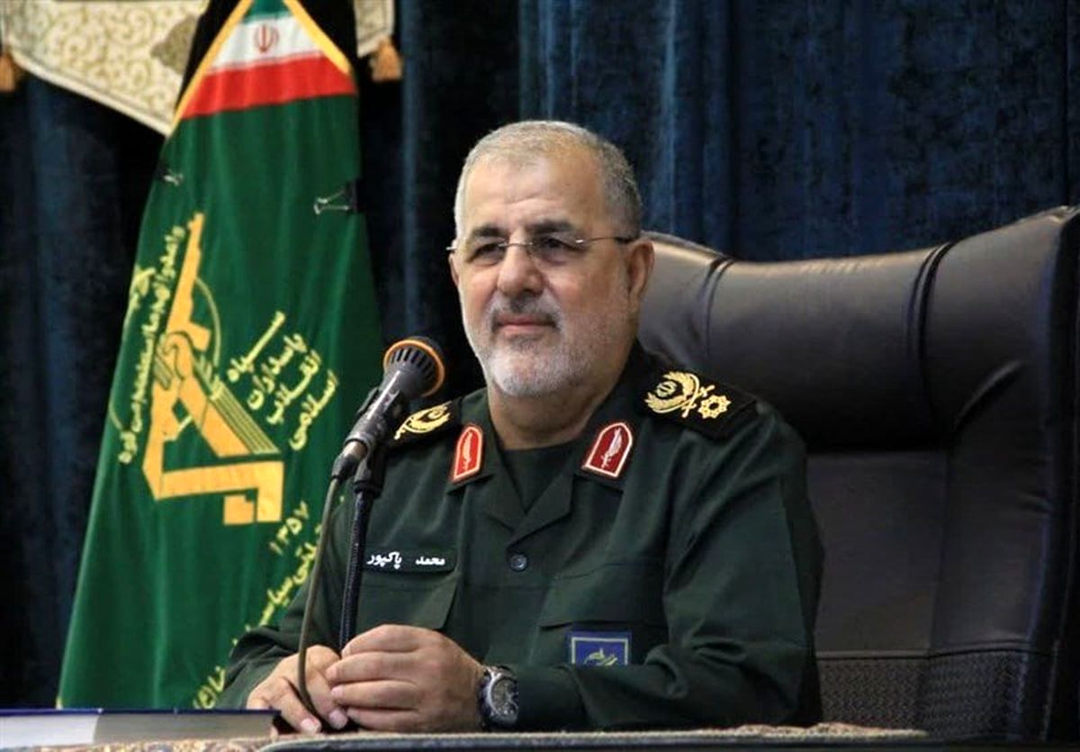 سرلشکر پاکپور: اسرائیل به سرنوشتی دردناک دچار خواهد شد