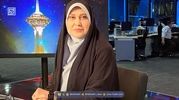رونمایی از دختر چشم رنگی خانم مجری صدا و سیما