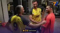 دیدار ویژه حسن یزدانی با سپاهانی‌ها در تمرین بدنسازی
