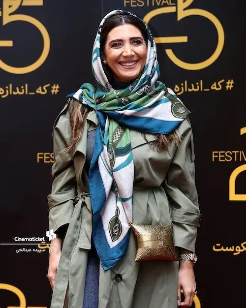 نیکی مظفری در اختتامیه جشنواره ۲۵