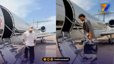 قاب دو نفره رامین رضاییان و ساشا سبحانی در فضای مجازی!