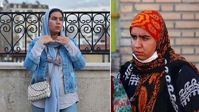 تیپ متفاوت روژان سریال نون خ در باشگاه انقلاب