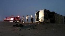 علت حادثه مرگبار اتوبوس در جاده مرودشت ـ پاسارگاد اعلام شد