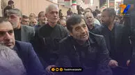 مهدی تاج در مراسم بزرگداشت رهبر شهید شرکت کرد