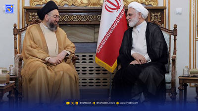 دیدار رهبر جریان حکمت ملی عراق با وزیر امور خارجه