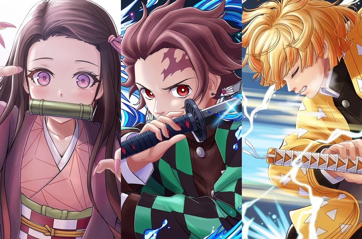 این سه غول شیطان‌کش، دنیای انیمه رو به آتیش کشیدن!