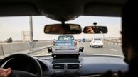 فیلم تعقیب و گریز پلیس با سراتو سرقتی در اتوبان های تهران, شلیک به سمت خودرو سارق
