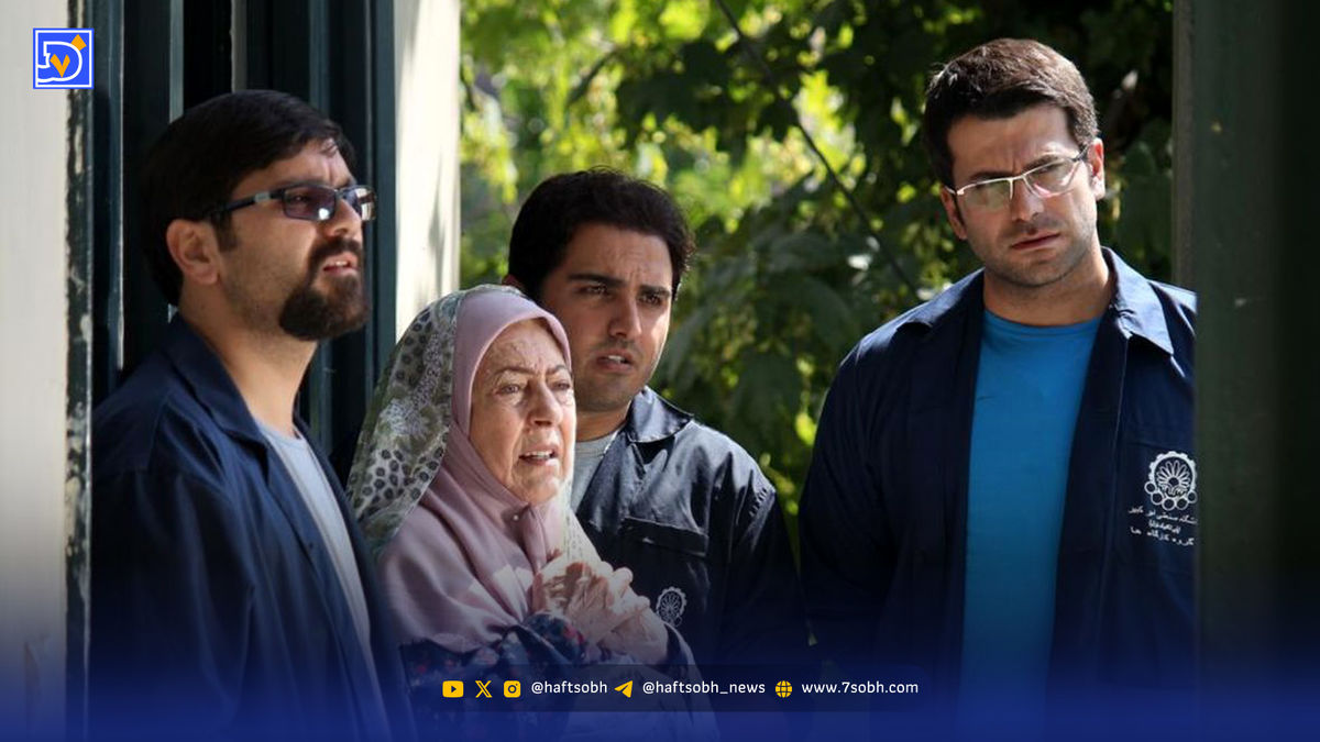 عکس| سفر در زمان؛ «بی بی و جواد جوادی» در پشت صحنه سریال بچه مهندس 3؛ سال 99