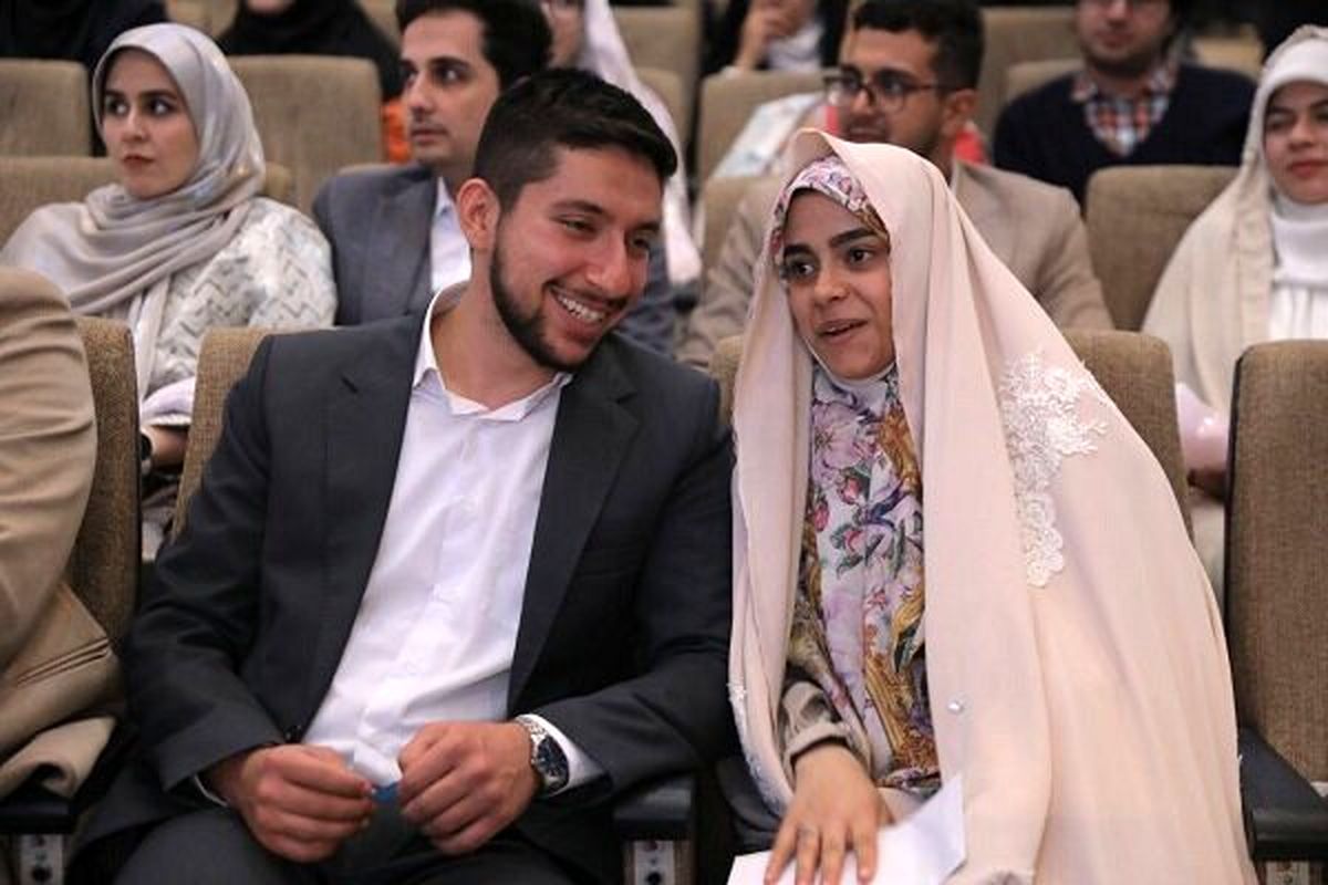 جشن ازدواج ۴۰ زوج دانشجو در تهران برگزار شد