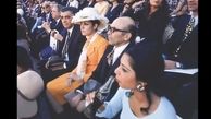 قاب تاریخ| ورزشگاه آزادی، دهه ۵۰، اعظم طالقانی همراه بنی‌صدر، سعید راد و چند عکس دیگر  