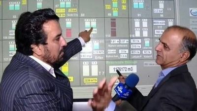  دردسر قطعی آب برای المیرا شریفی‌مقدم روی آنتن زنده 