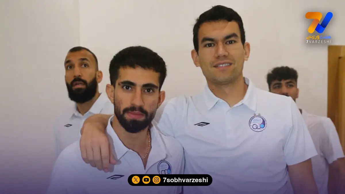 استقلالی‌ها در مسیر ورزشگاه شهید وطنی +عکس