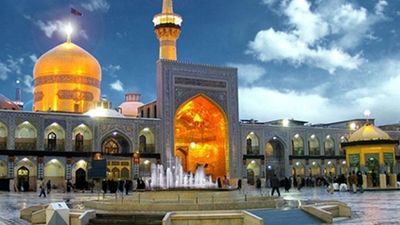 حضور پرشور زائران و مجاوران رضوی در جشن امام رضایی‌ها (ویدئو)