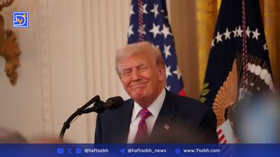 اولین تصویر از ترامپ پس از شایعه خبر مرگ وی + عکس