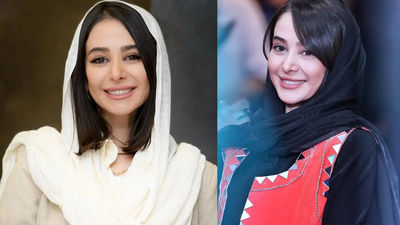 ژست جالب الناز حبیبی در کنار مربی مرد + عکس