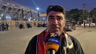 هوادار اصفهانی تراکتور: احتمال برد ما بیشتر از سپاهان است!