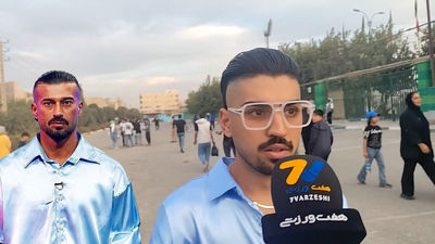 هوادار خردسال استقلال از زیر نرده وارد ورزشگاه شد