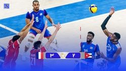 خلاصه والیبال فرانسه 3 - کوبا 2