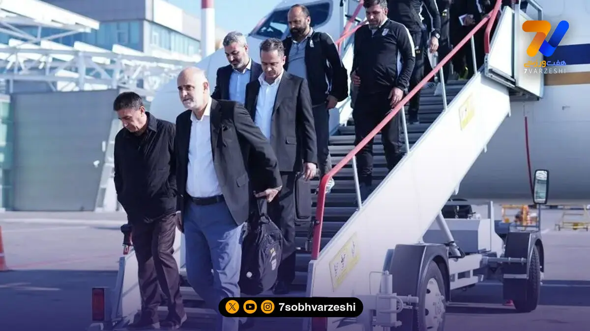 تیم ملی فوتبال ایران وارد کازان شد