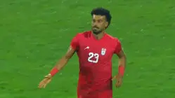 گل اول ایران به ازبکستان روی ارسال رامین رضاییان