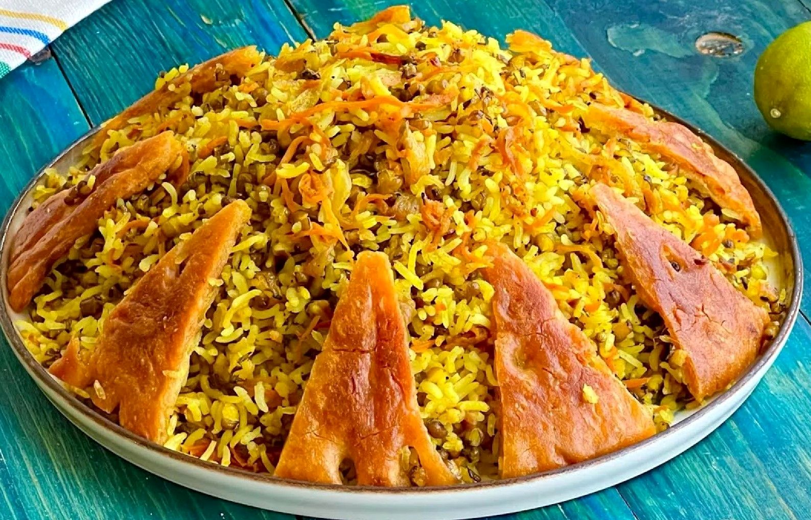لوبیا پلو - غذای بدون گوشت مدرن