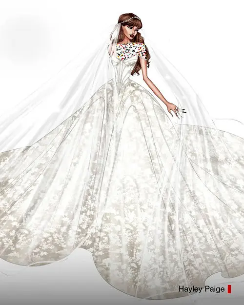 رقابت بر سر طراحی لباس عروس تیلور سوئیفت