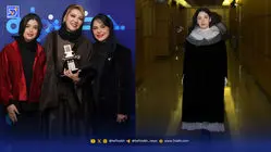 تیپ هنرمندان | نگاهی به استایل بازیگران در اختتامیه جشنواره فیلم شهر ؛ روشنک راهبه شد و نفس درخشید