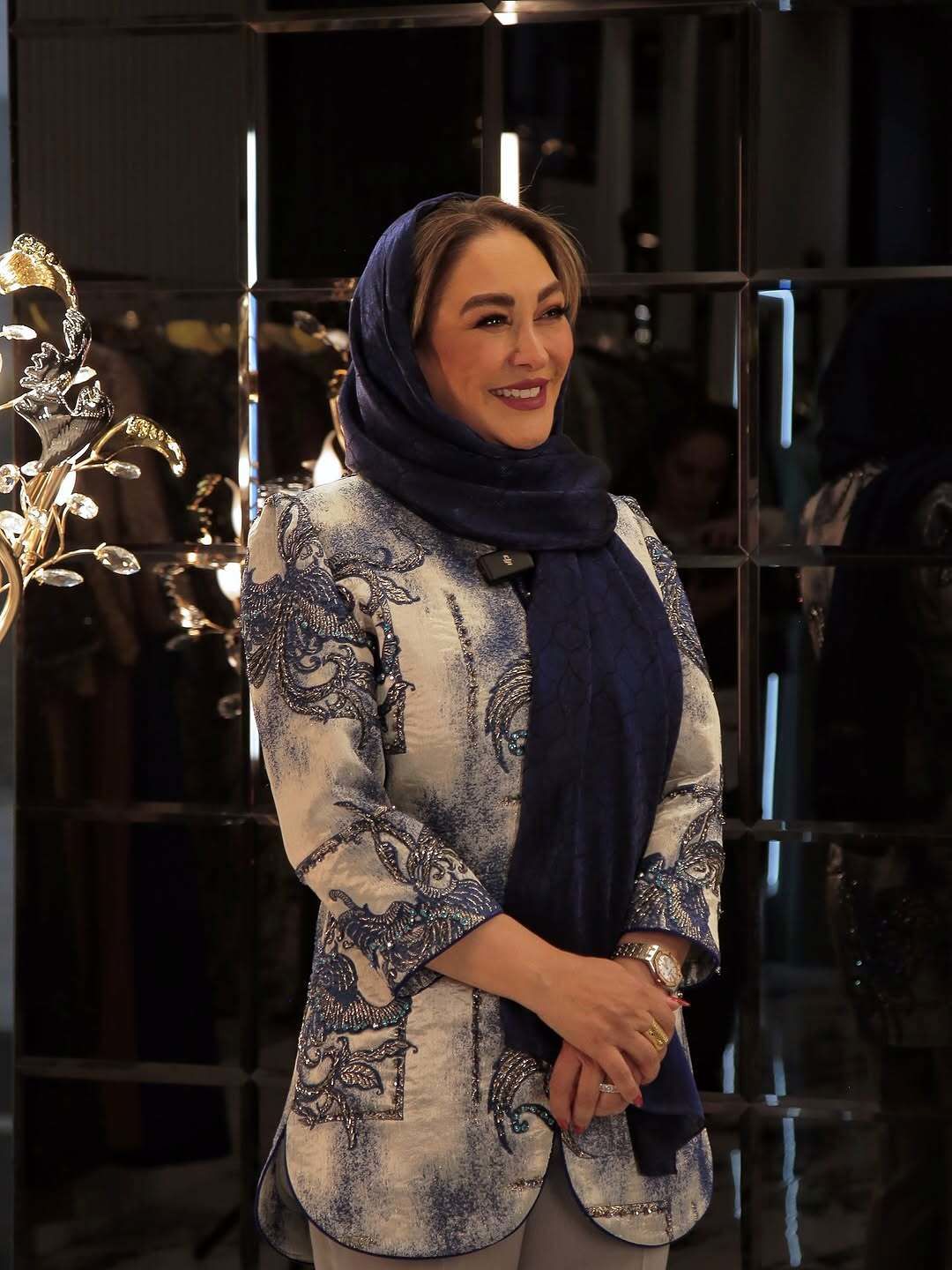 تیپ مجلل الهام حمیدی