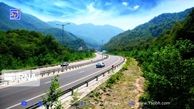 ترافیک پرحجم در محورهای شمالی