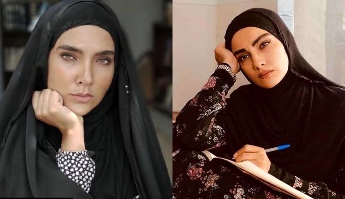 چهره جذاب بازیگران اول و دوم نقش نجلا در سریال بعد 4 سال