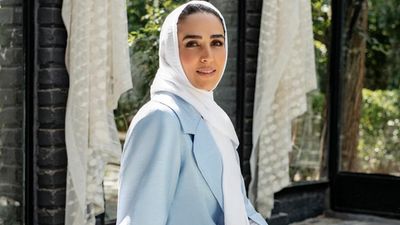 نگاه روز | قابی زیبا از سوگل طهماسبی در جشن تکلیف مدرسه اش