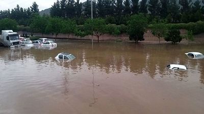 دو کودک که سیل مشهد جان آن‌ها را گرفت + تصویر