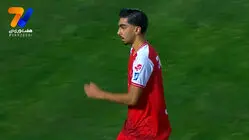 گل دوم پرسپولیس به ذوب آهن توسط شهرآبادی