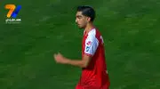 گل دوم پرسپولیس به ذوب آهن توسط شهرآبادی
