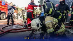  حادثه جگر سوزبرای سه آتش نشان فداکار که به دل دود و آتش زدند / غم و ماتم کرمانی ها برای محسن میر شکار