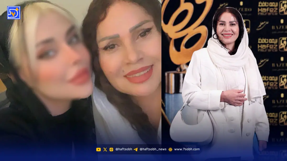 نگاه روز | ساقی زینتی بازیگر سریال پس از باران کنار دخترش