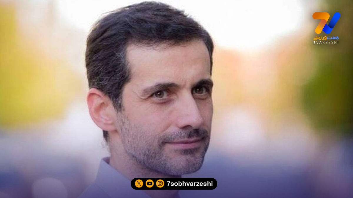 پسر پزشکیان هم تماشاگر بازی تراکتور - پرسپولیس بود