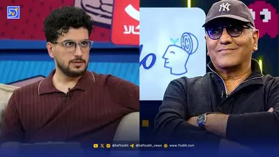 ببینید| قیاسی با تعریف از همسرش مجری را کلافه کرد