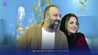 عاشقانه های علی اوجی و نرگس محمدی در مقابل دوربین عکاسان