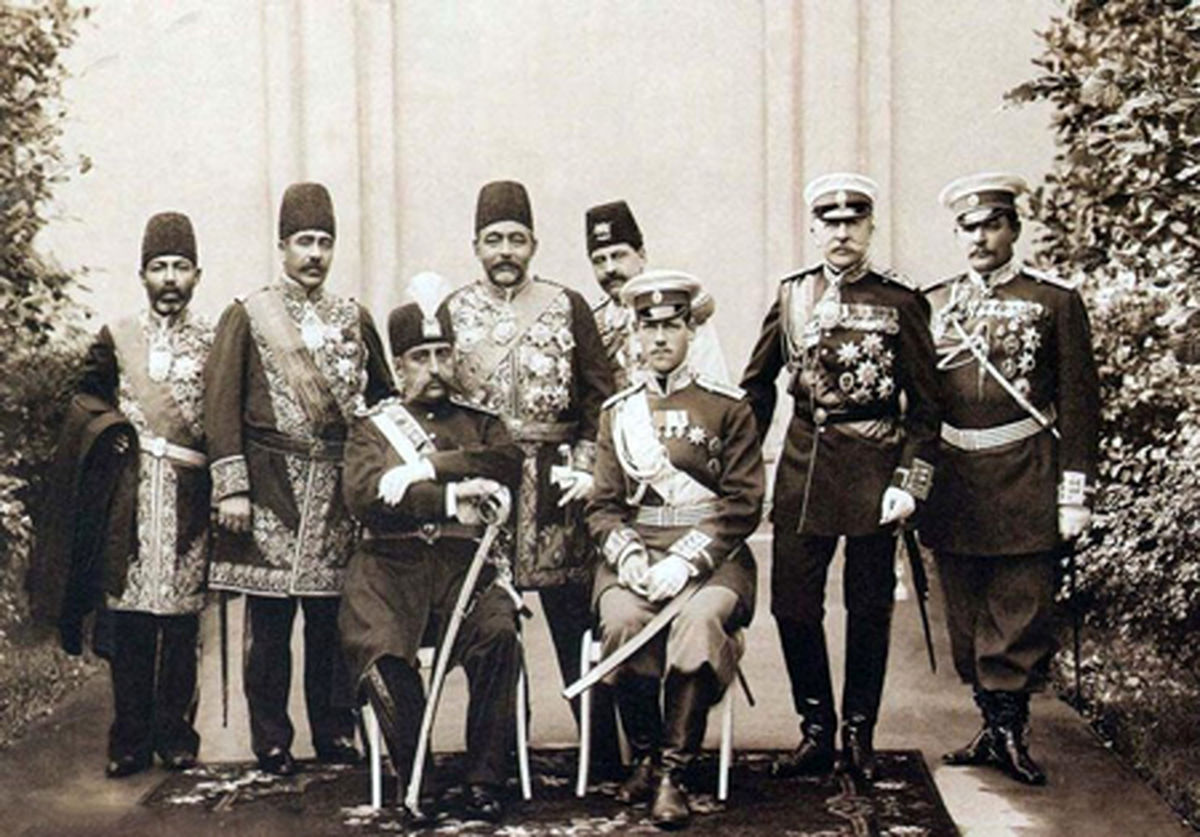 تونل زمان؛ مظفرالدین شاه و وزیرش در سفر خود به اروپا