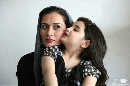 پریوش نظریه و دخترش