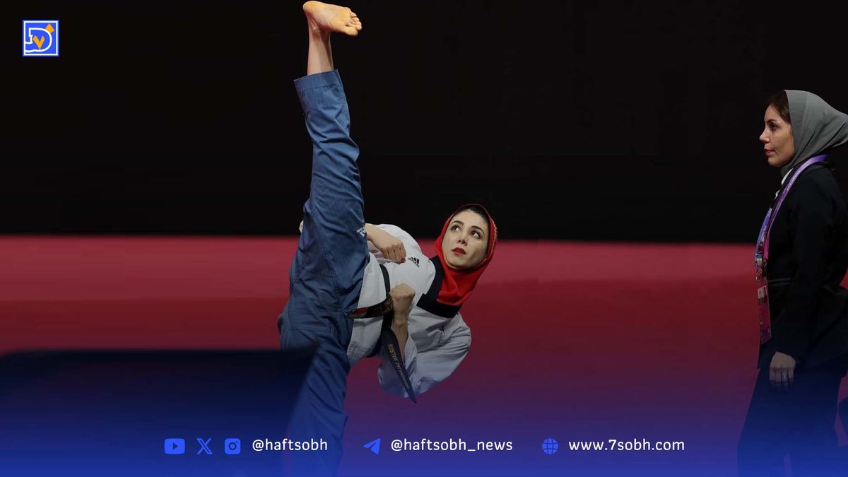 موتور سواری مرجان سلحشوری تازه‌عروس ‌تکواندو تیم ملی در خیابان‌های بالاشهر+عکس شوهرش