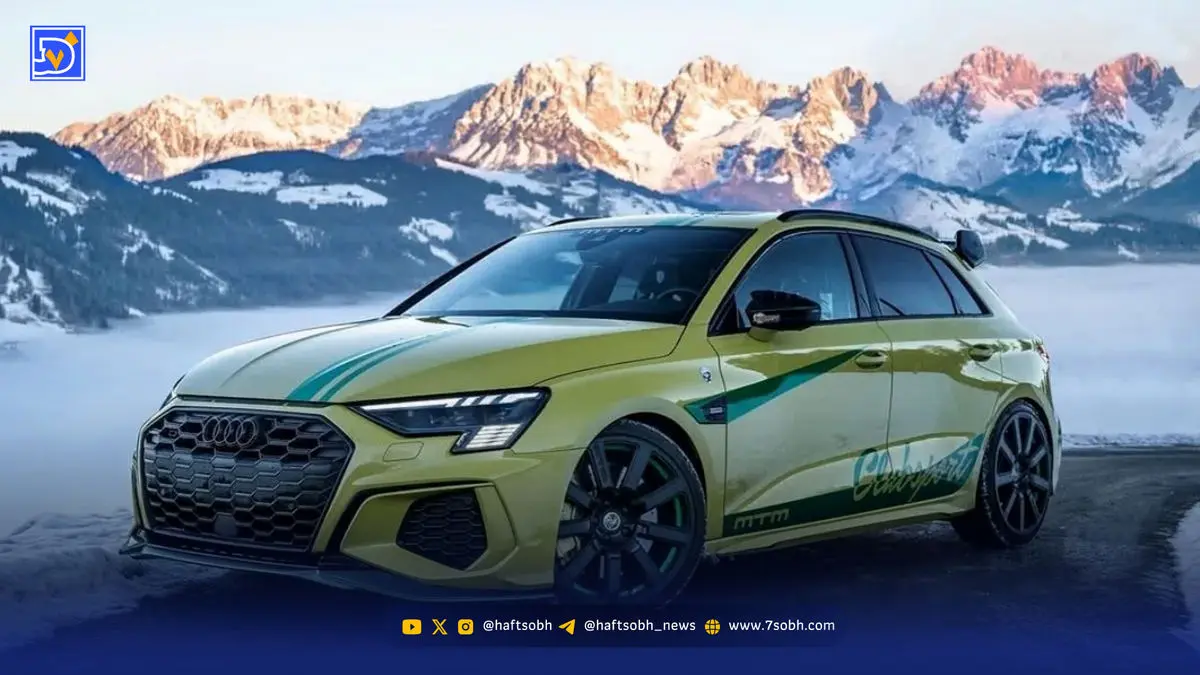 مدل سفارشی آئودی S3 رونمایی شد؛ موشک کوچک!