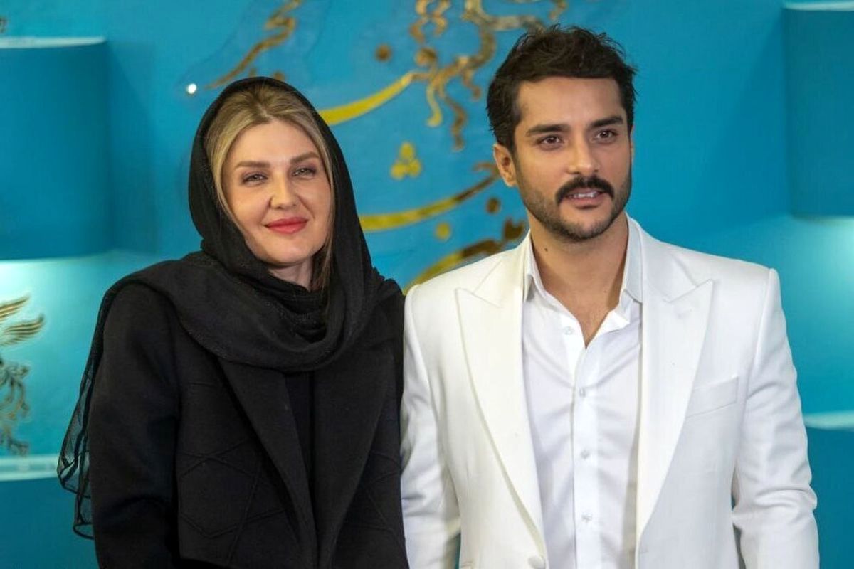 اولین عکس از سفره هفتسین متفاوت گلوریا هاردی و ساعد سهیلی