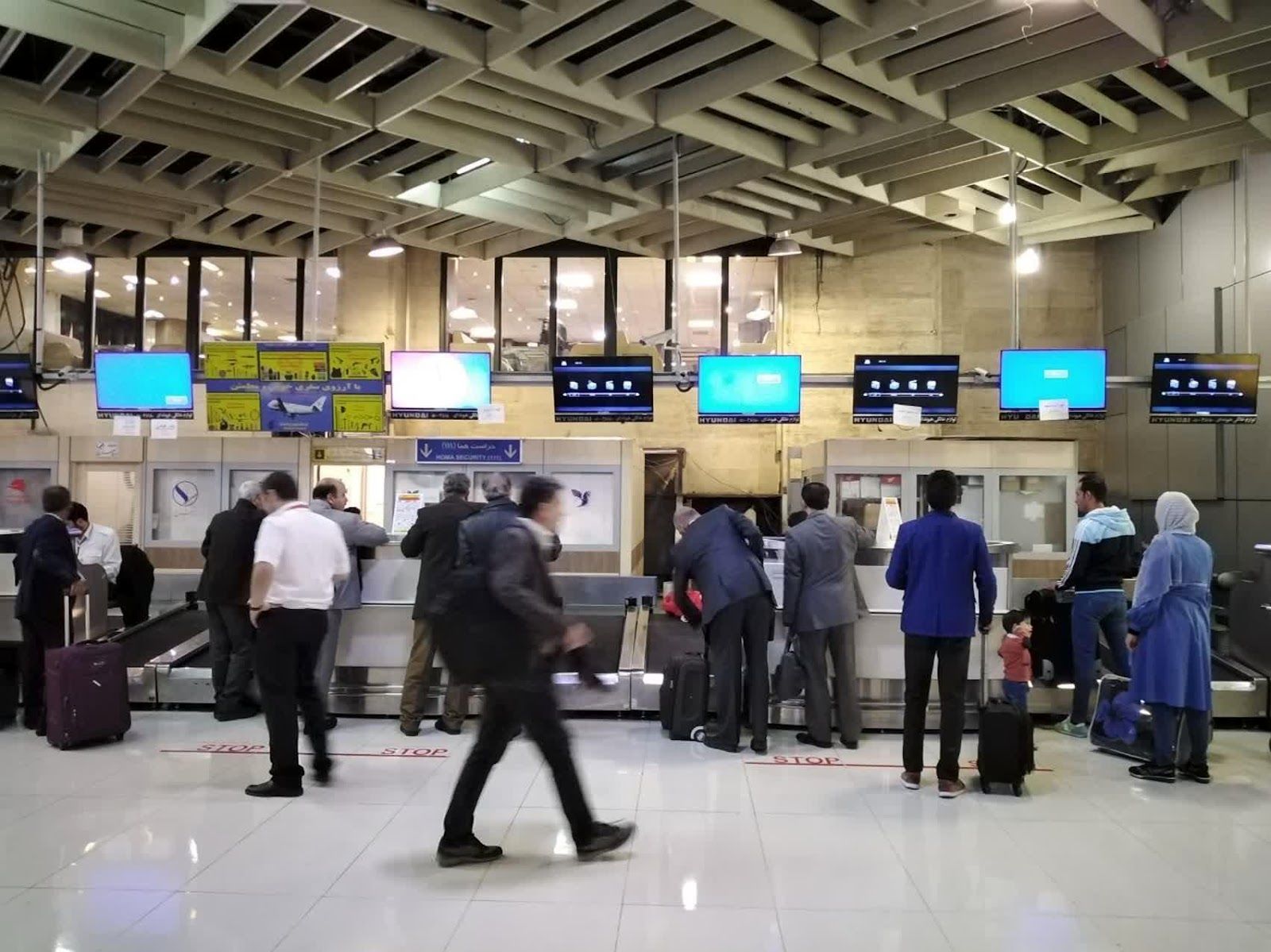 عکس | گافی که مسئولان فرودگاه مهرآباد دادند