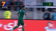 گل تساوی شمس آذر به پرسپولیس توسط صائب محبی
