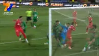 گل دوم پرسپولیس به شمس آذر توسط اوستون اورونوف